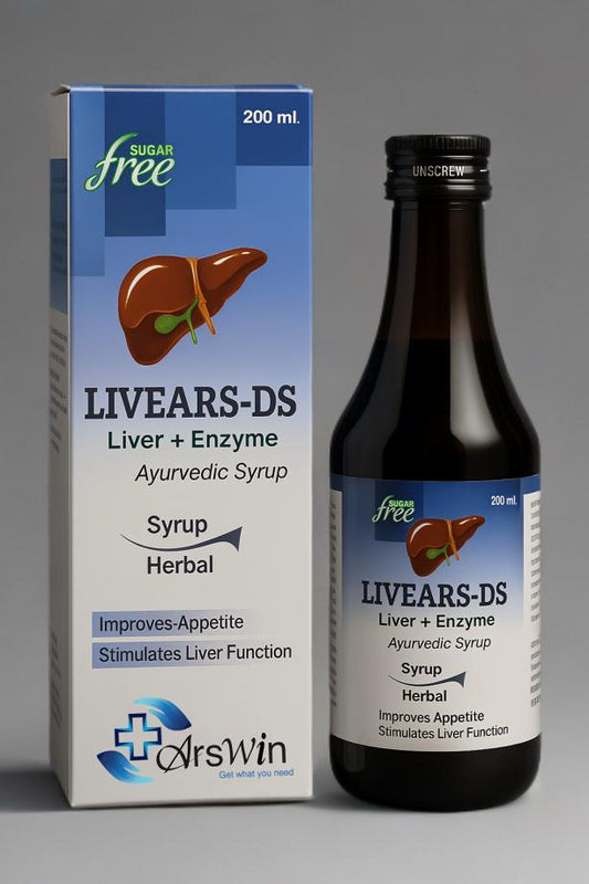 LIVEARS-DS Liver+Enzymes Ayurvedic Syrup